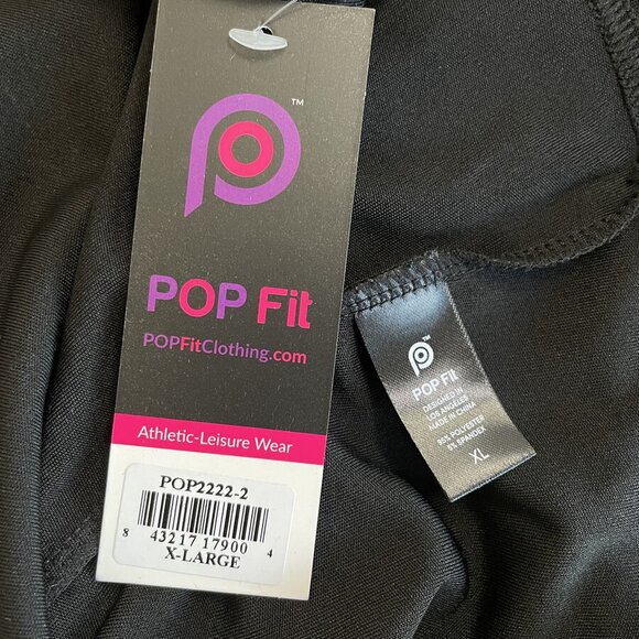 POP Fit | Women's Workout Legging and Top and Bra 5 Piece Bundle | Size: XL - Picture 11 of 15